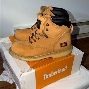 Timberland Men's Wheat Leather Boots